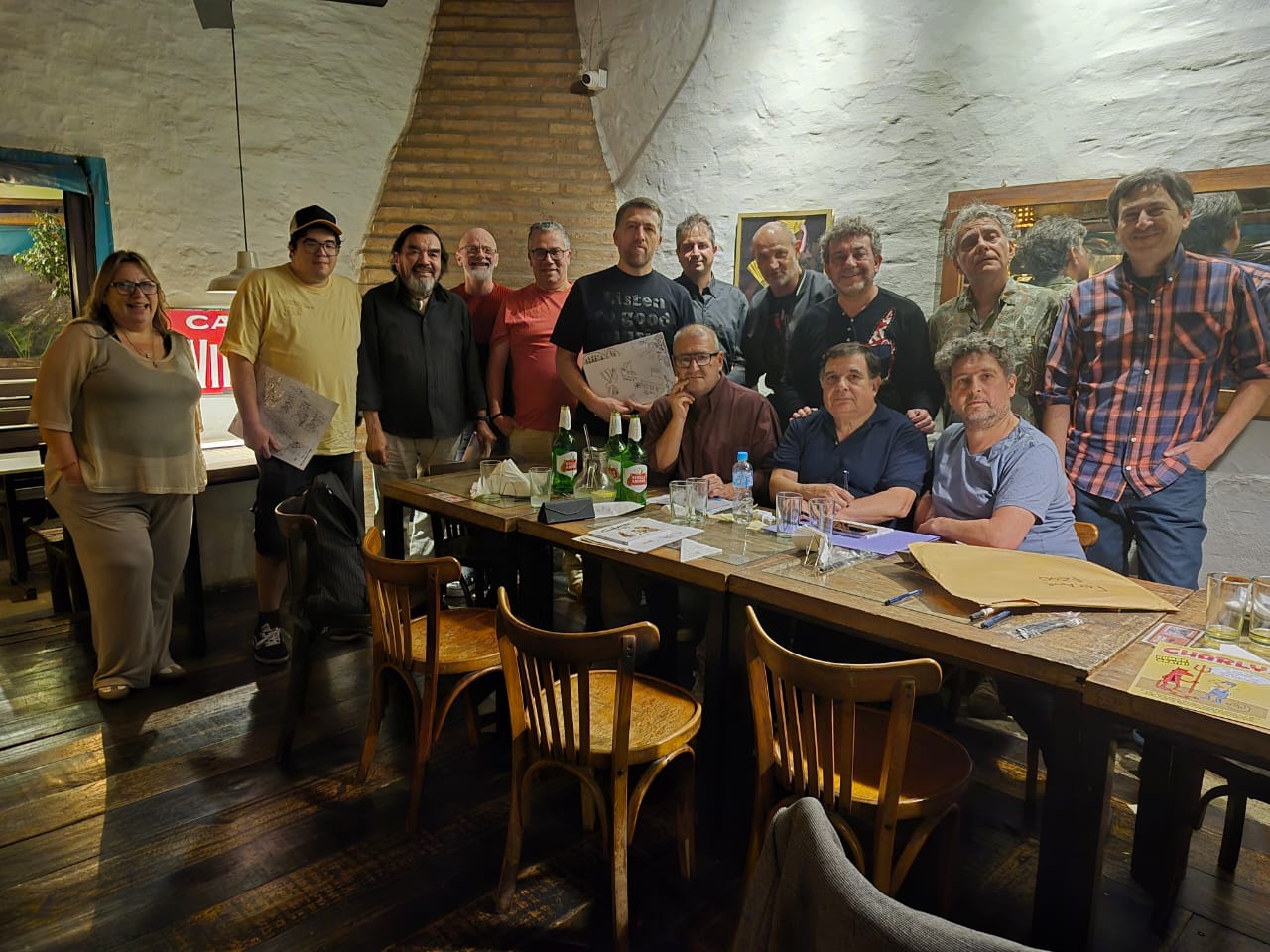 Se armó juntada de humoristas gráficos en Córdoba